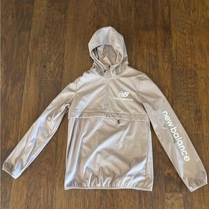 New Balance Light Pink Hooded Jacket